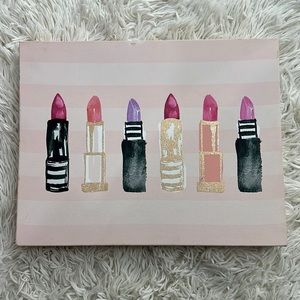 Canvas picture: Lipsticks